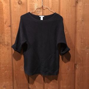 Navy H&M Basic Sweater